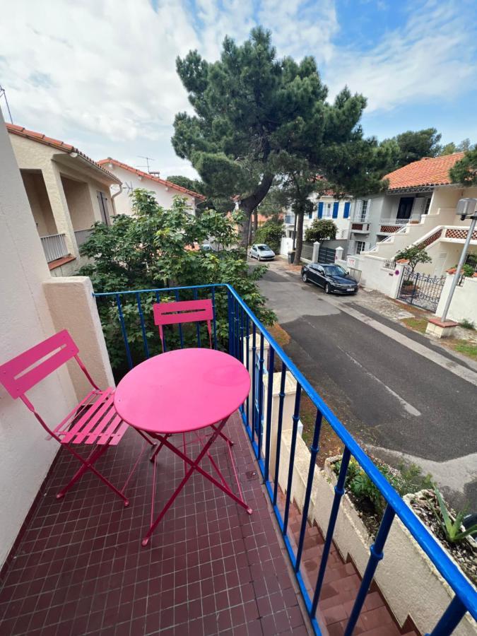 Grand F3 Vue Mer Centre Plage Proche Commerces Plage d'Argeles Экстерьер фото